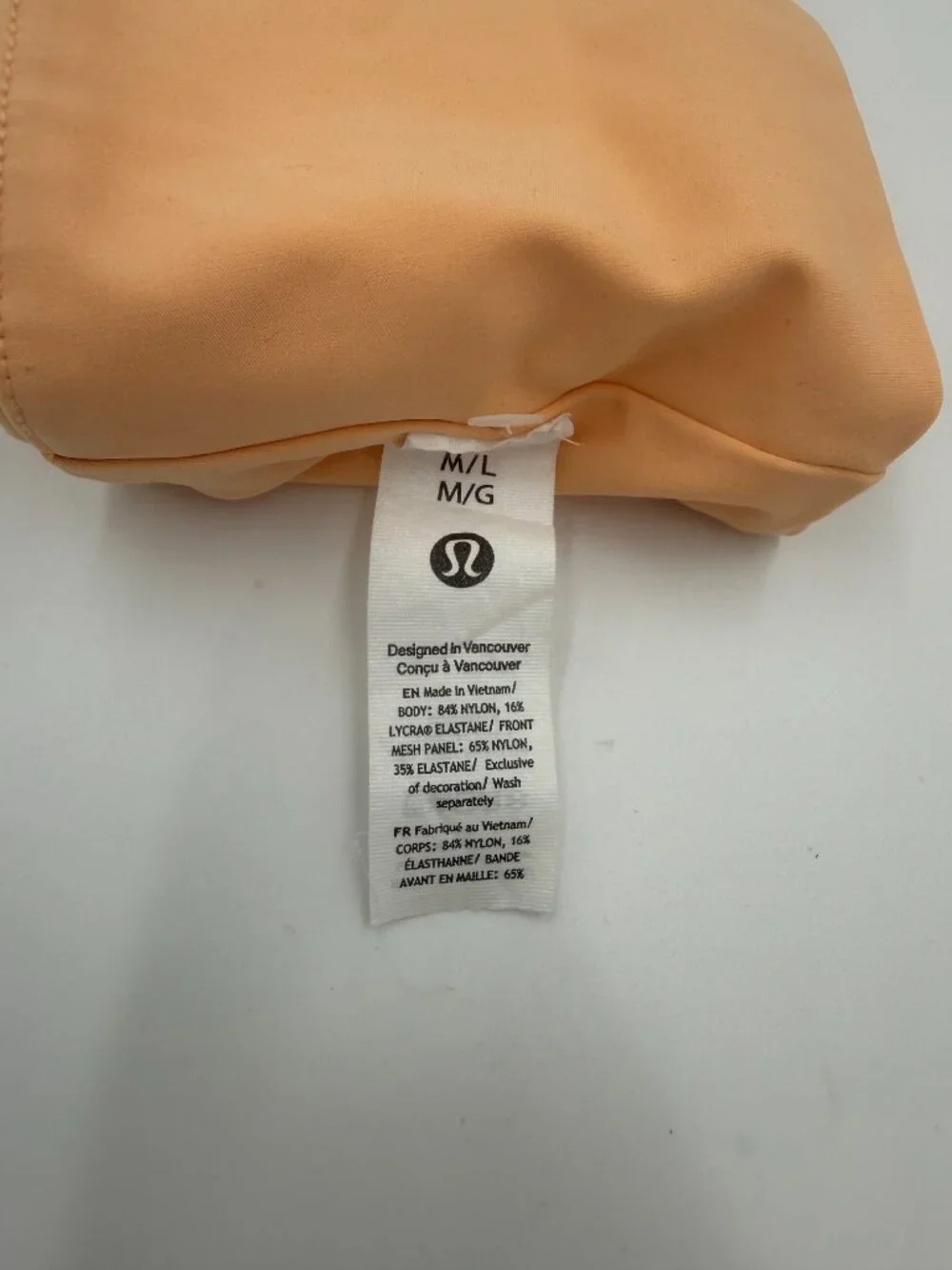 Lululemon Size M/L  Fast Free Run Running Tube Belt SUMG Summer Glow
